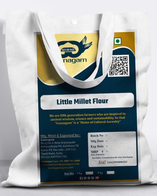 "Little Millet Flour – The Nutritious, Gluten-Free Flour for Wholesome Meals"