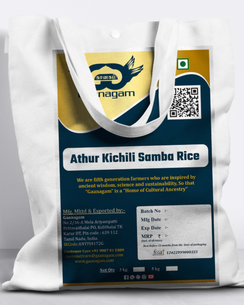 "Athur Kichili Samba Rice – The Ancient Grain for Health and Heritage"