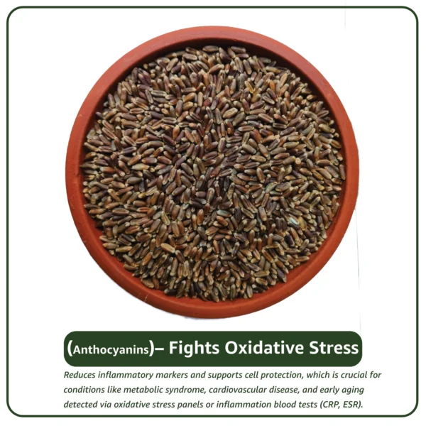 Rich in Antioxidants: High in anthocyanins to fight free radicals.